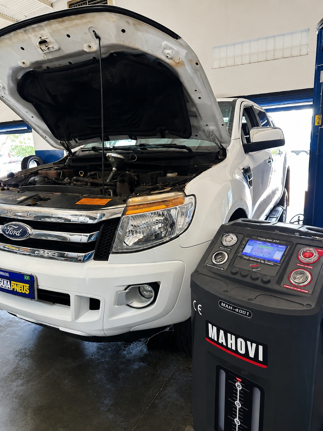 Troca de óleo do câmbio automático